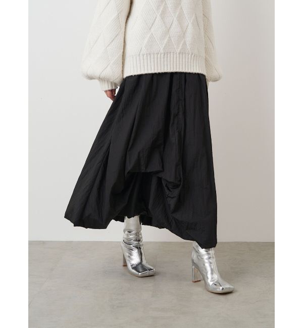 ELENDEEK「HANGING BALLOON SK」|スカート|ブラック