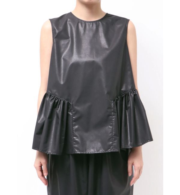 ELENDEEK「CALENDERING PEPLUM BL」|シャツ・ブラウス|