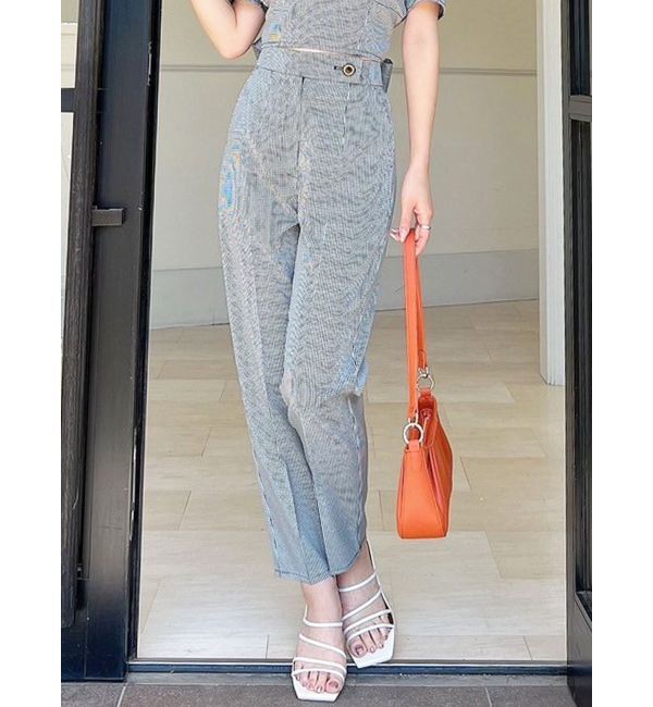 RESEXXY「センタープレステーパードパンツ【セットアップ着用可能】」|その他|ミックス