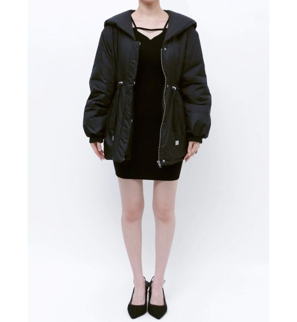 RESEXXY「サイドストリングパファーモッズコート」|ダウン|