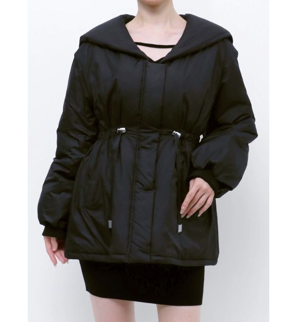 RESEXXY「サイドストリングパファーモッズコート」|ダウン|