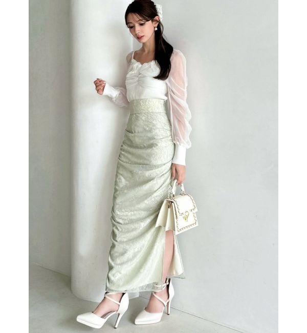 RESEXXY「サイドタックレーススカート」|スカート|