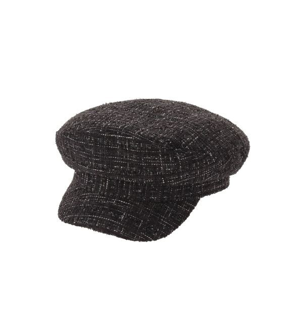 dazzlin「ラメツイードキャスケット」|キャップ・キャスケット|