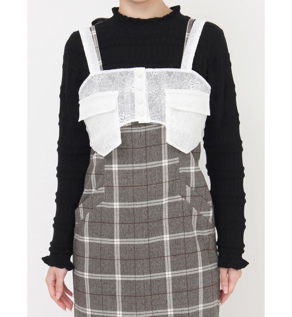 dazzlin「ダブルポケットマテリアルビスチェ」|その他|