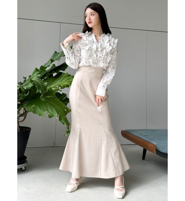 dazzlin「ハイウエストアソートナロースカート」|スカート|