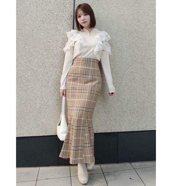 dazzlin「ハイウエストアソートナロースカート」|スカート|