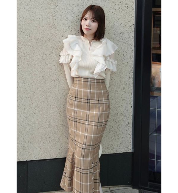 dazzlin「ハイウエストアソートナロースカート」|スカート|