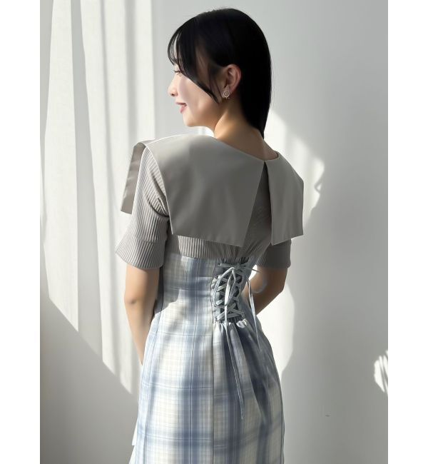 dazzlin「ラッフルマーメイドコンビワンピース」|ワンピース|