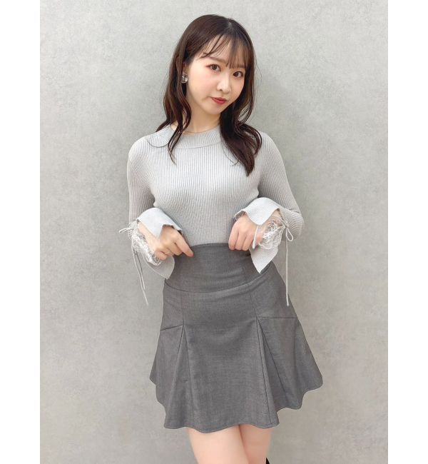 dazzlin「スイッチングコルセットミニスカート」|スカート|