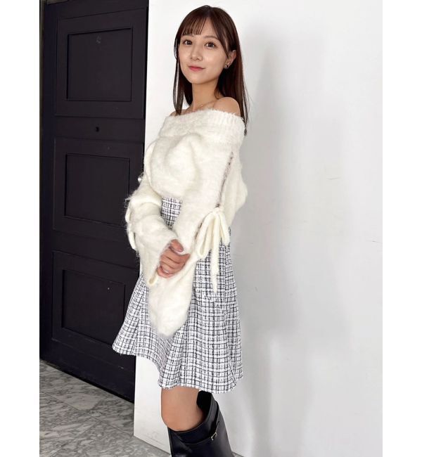 dazzlin「スイッチングコルセットミニスカート」|スカート|