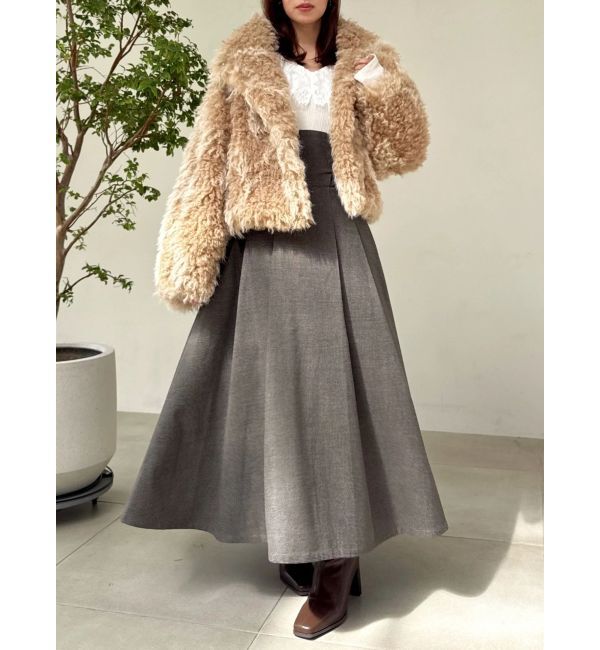 dazzlin「レースケープバックルワンピース」|ワンピース|