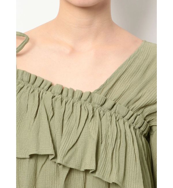 EMODA「アシンメトリーオフショルダートップ」|Tシャツ・カットソー|