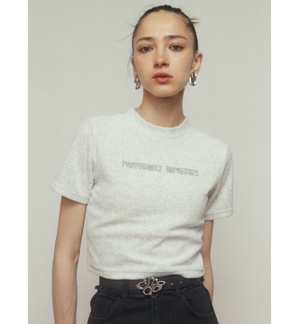 EMODA「エンブロイダリーパイルトップ」|Tシャツ・カットソー|