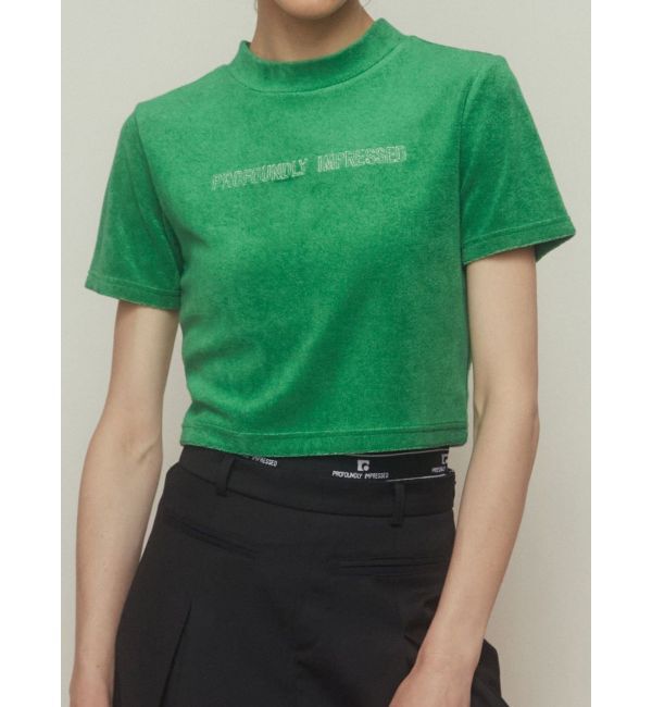 EMODA「エンブロイダリーパイルトップ」|Tシャツ・カットソー|