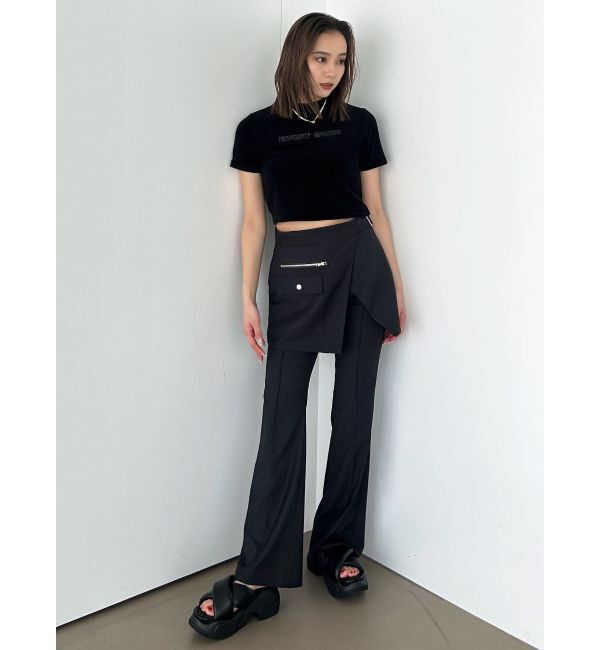 EMODA「エンブロイダリーパイルトップ」|Tシャツ・カットソー|