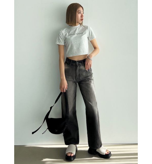 EMODA「エンブロイダリーパイルトップ」|Tシャツ・カットソー|