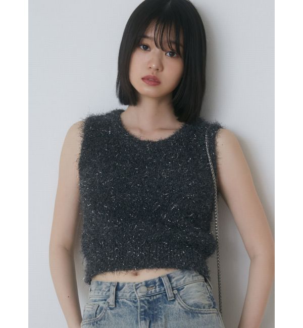 EMODA「フラッフィーニットタンクトップ」|タンクトップ|