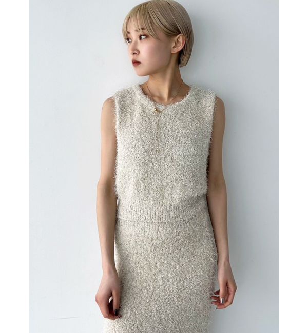 EMODA「フラッフィーニットタンクトップ」|タンクトップ|