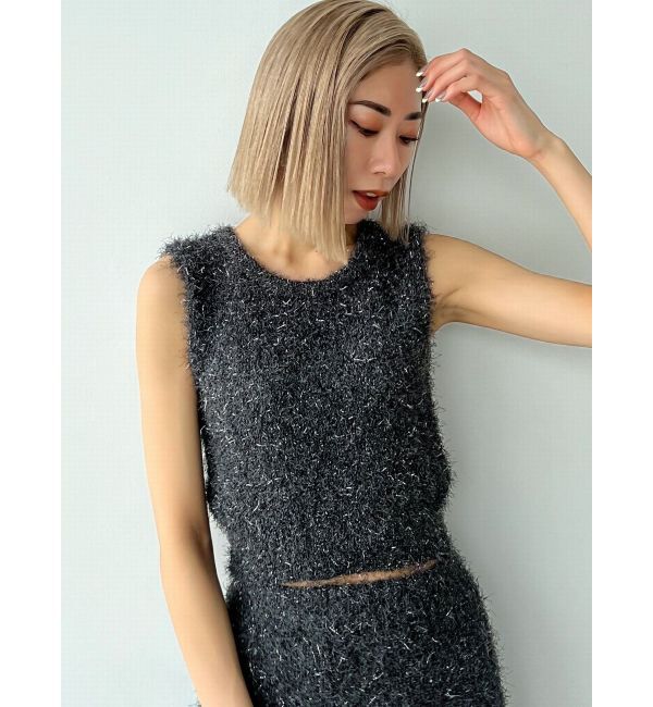 EMODA「フラッフィーニットタンクトップ」|タンクトップ|