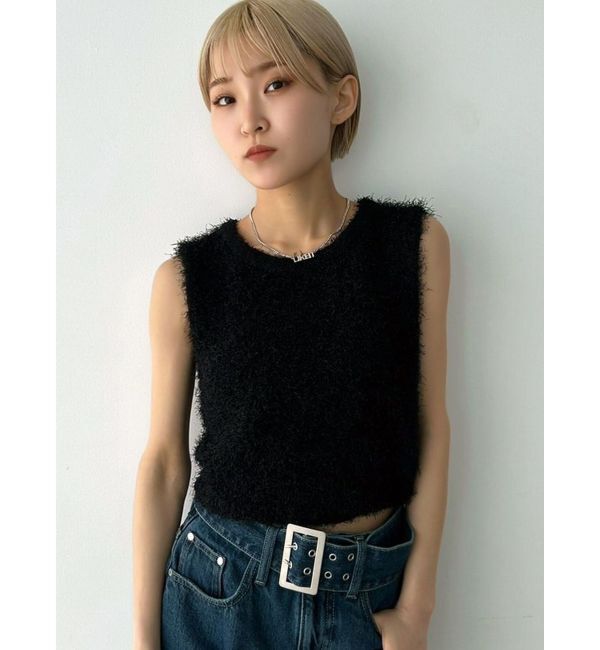 EMODA「フラッフィーニットタンクトップ」|タンクトップ|