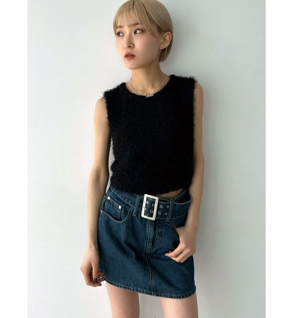 EMODA「フラッフィーニットタンクトップ」|タンクトップ|