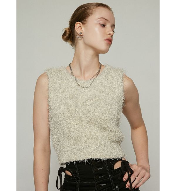 EMODA「フラッフィーニットタンクトップ」|タンクトップ|