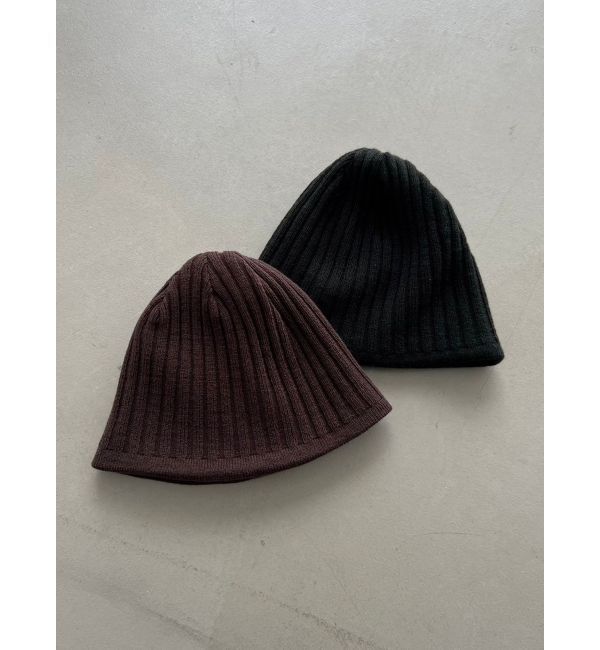 EMODA「ジャガードダブルフェイスビーニー」|ニット帽|