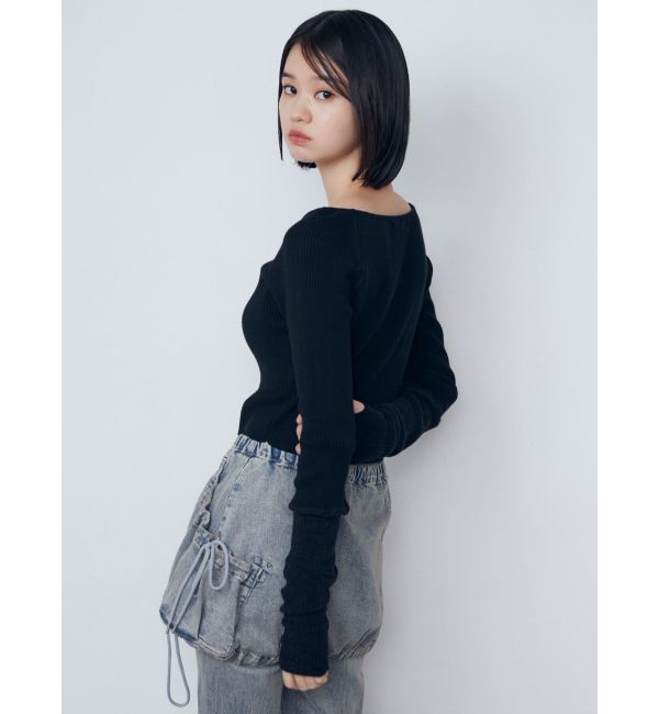 EMODA「ハンドウォームリブニット」|ニット・セーター|