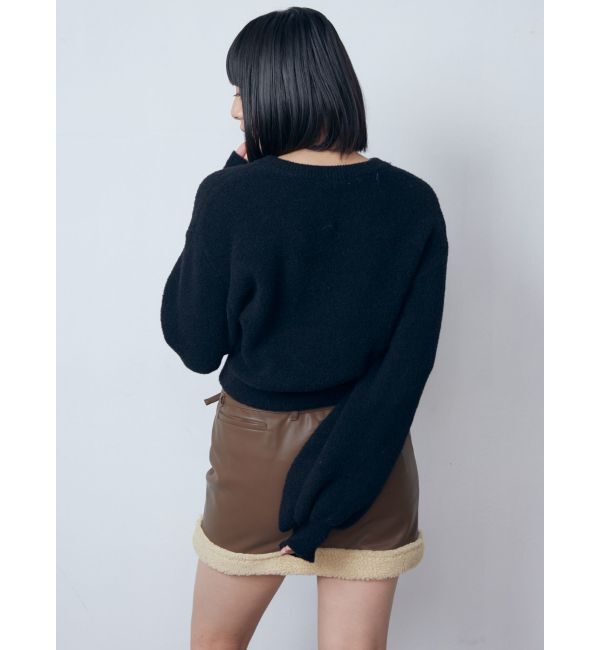 EMODA「ジャガードシャギーニット」|ニット・セーター|