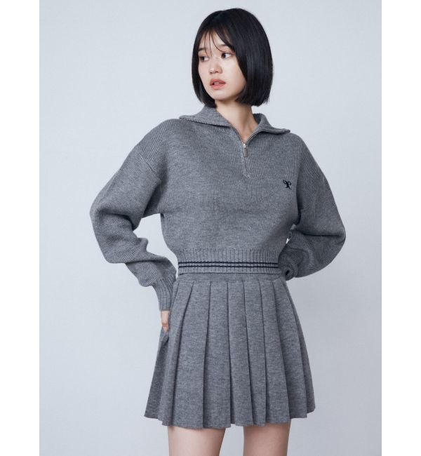 EMODA「チューズハーフジップニット」|ニット・セーター|