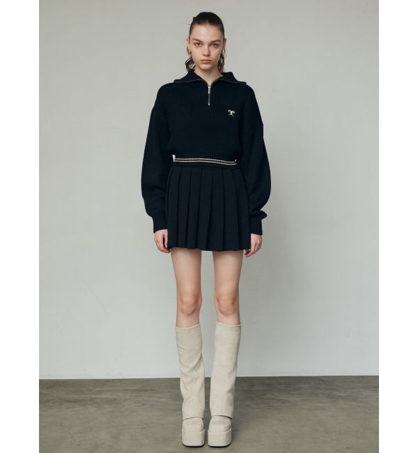 EMODA「チューズハーフジップニット」|ニット・セーター|