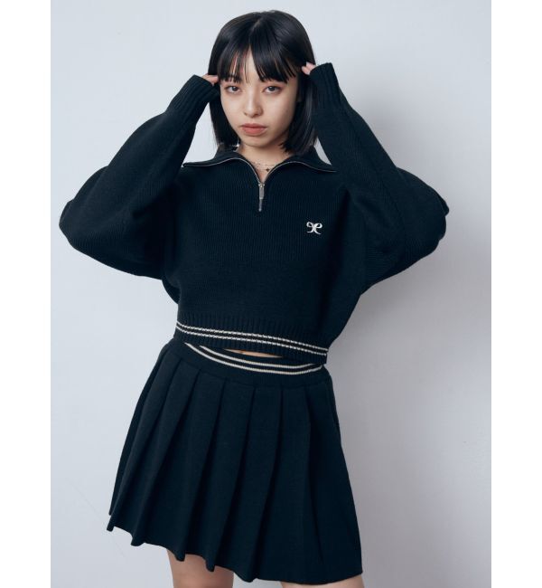 EMODA「チューズハーフジップニット」|ニット・セーター|