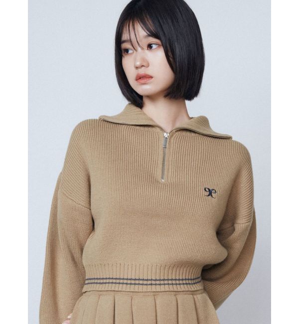 EMODA「チューズハーフジップニット」|ニット・セーター|