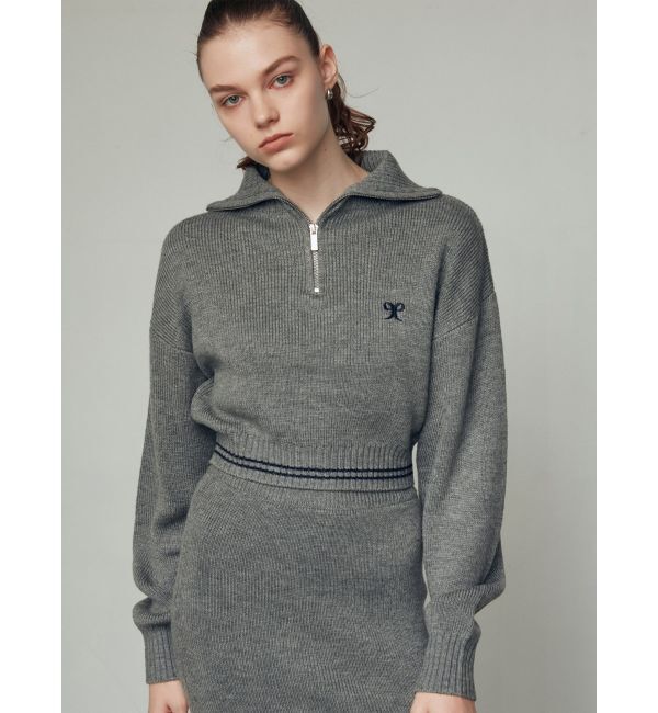 EMODA「チューズハーフジップニット」|ニット・セーター|