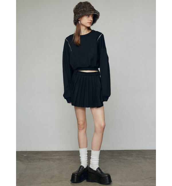 EMODA「マルチオープンショートトップ」|スウェット・ジャージ|