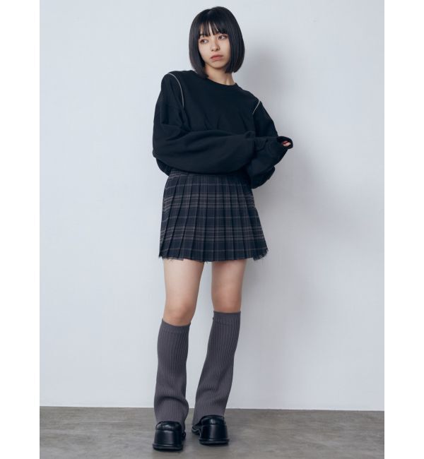 EMODA「マルチオープンショートトップ」|スウェット・ジャージ|