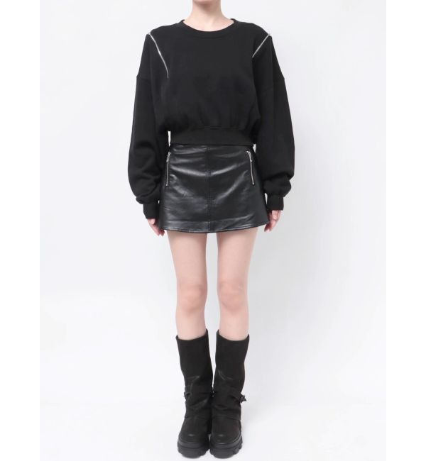 EMODA「マルチオープンショートトップ」|スウェット・ジャージ|