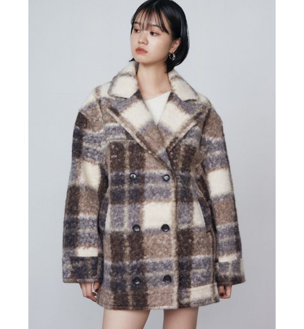 EMODA「ミディダブルコート」|その他|