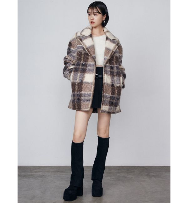 EMODA「ミディダブルコート」|その他|