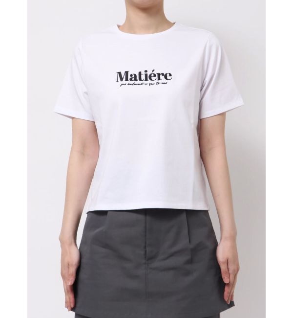 MERCURYDUO「刺繍ロゴTシャツ」|Tシャツ・カットソー|