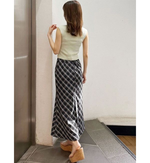 MERCURYDUO「ZIPポロニット」|ニット・セーター|