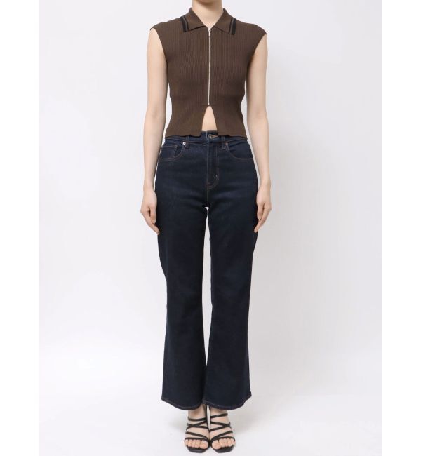 MERCURYDUO「ZIPポロニット」|ニット・セーター|