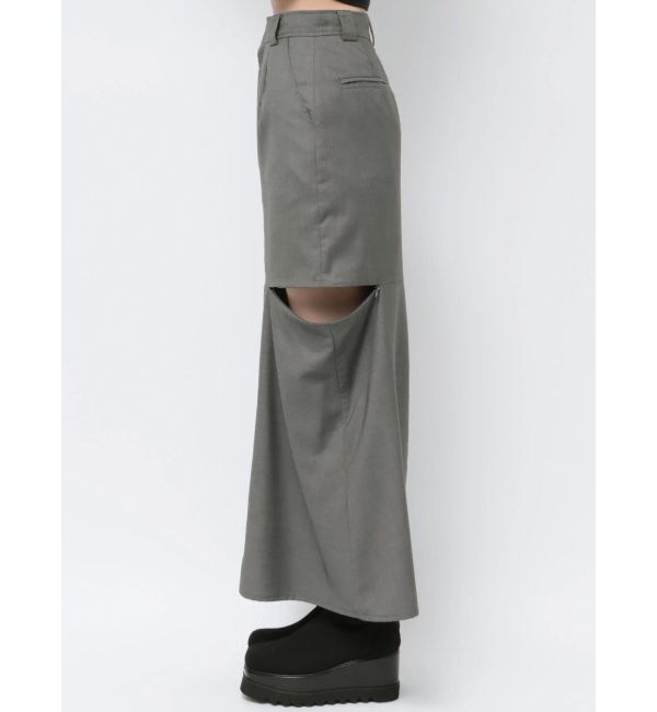 MURUA「カットアウトマーメイドスカート」|スカート|