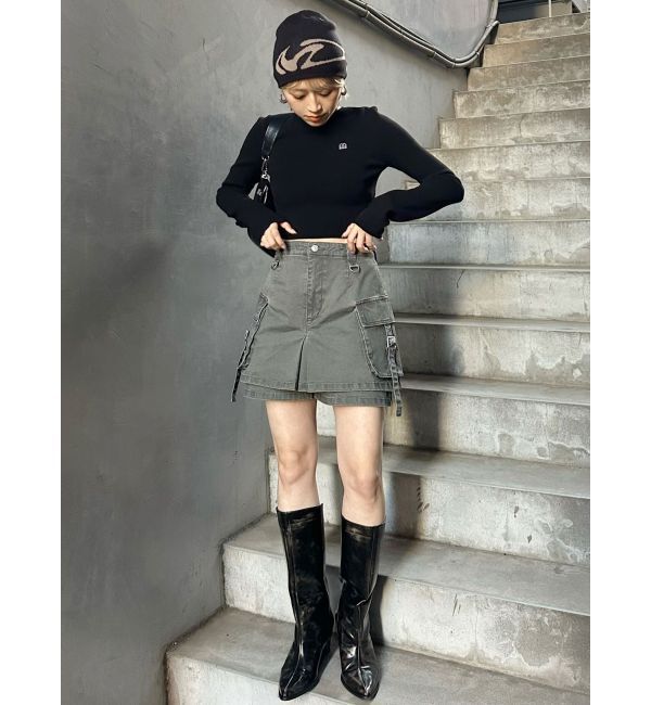 MURUA「【MURUA&times;NEW ERA】M LOGOビーニー」|ニット帽|