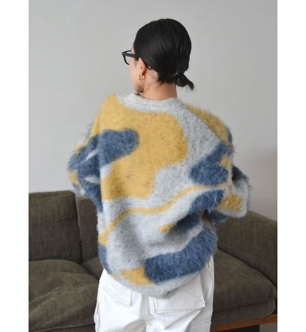 Ungrid「シャギージャカードニット」|ニット・セーター|