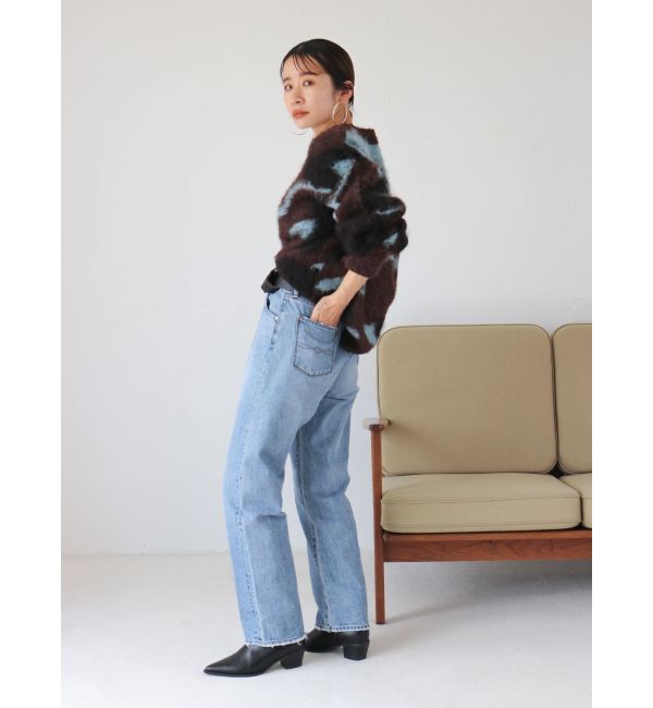 Ungrid「シャギージャカードニット」|ニット・セーター|