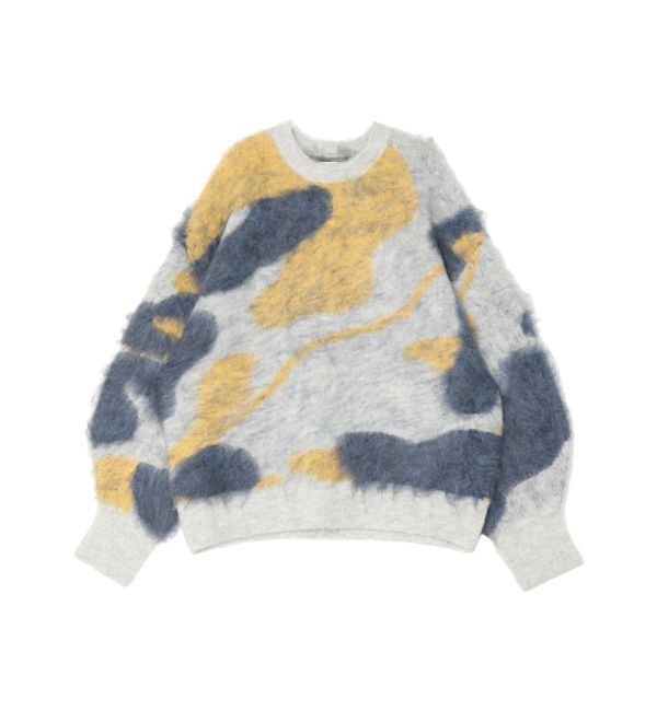 Ungrid「シャギージャカードニット」|ニット・セーター|