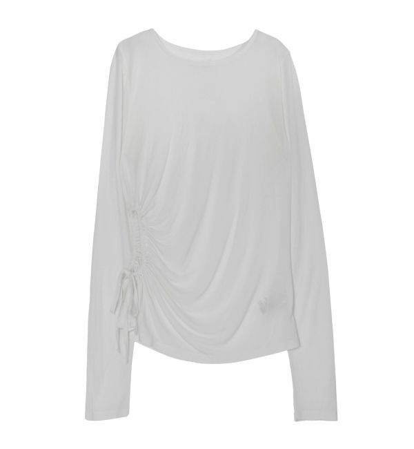 Ungrid「サイドオープンロングスリーブTee」|Tシャツ・カットソー|