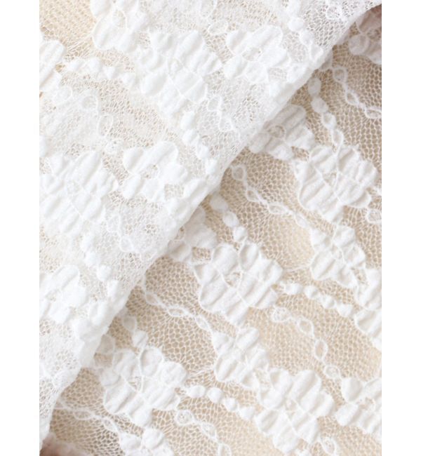 Ungrid「シアーレースロングスリーブTee」|Tシャツ・カットソー|