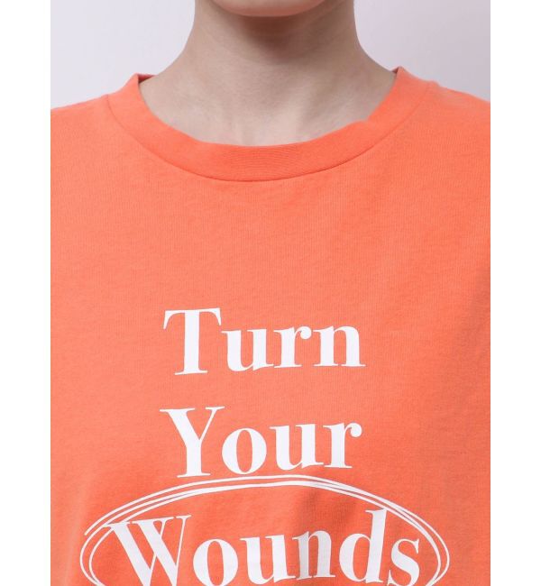 Ungrid「ヴィンテージウォッシュロゴビッグTee」|Tシャツ・カットソー|